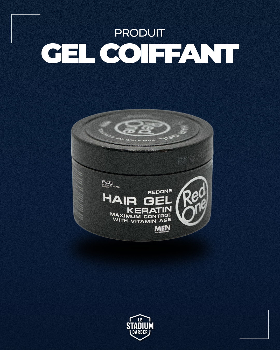 Gel Coiffant - RedOne Keratin - GRIPFIT