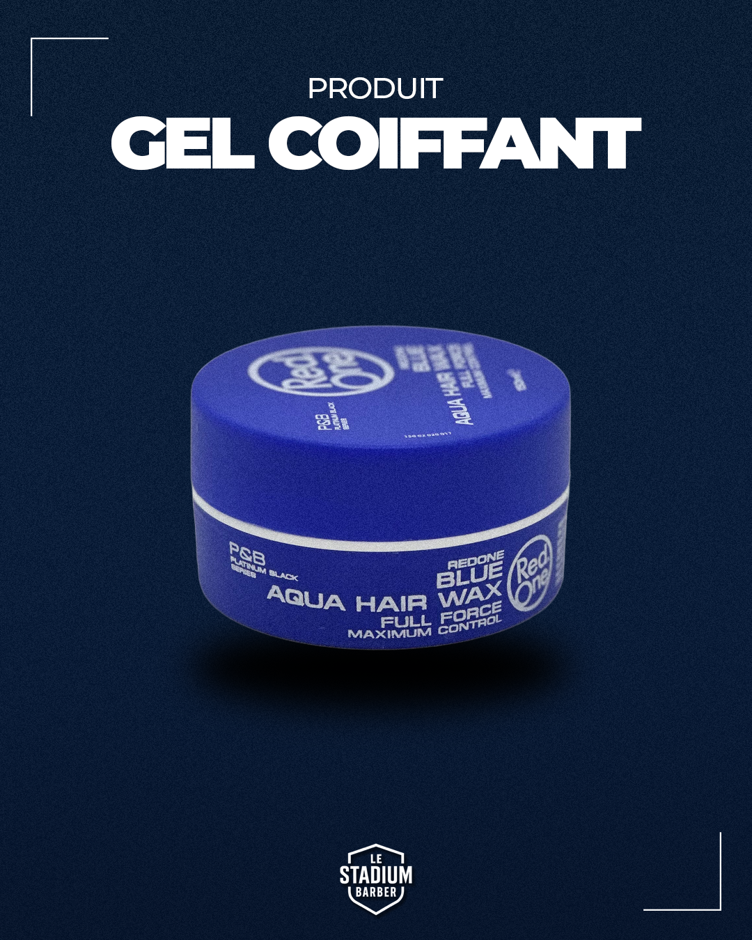 Aqua Hair Wax – RedOne Blue - GRIPFIT