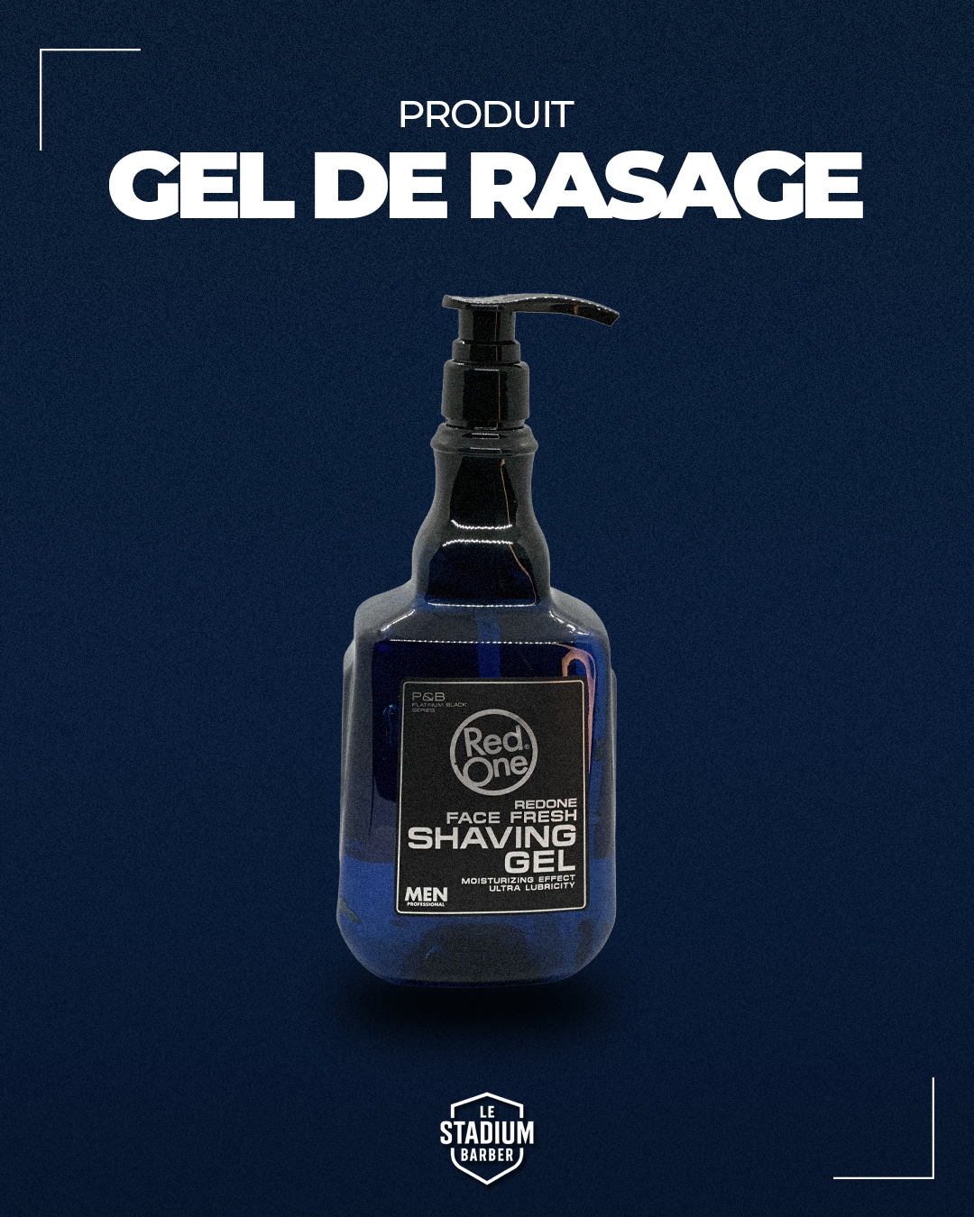 Gel de Rasage – RedOne Face Fresh - GRIPFIT