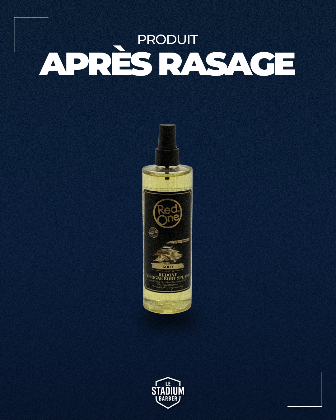 Après-Rasage – RedOne Gold Cologne - GRIPFIT